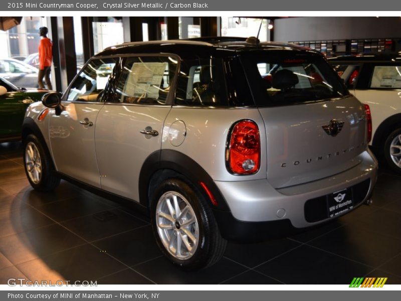 Crystal Silver Metallic / Carbon Black 2015 Mini Countryman Cooper