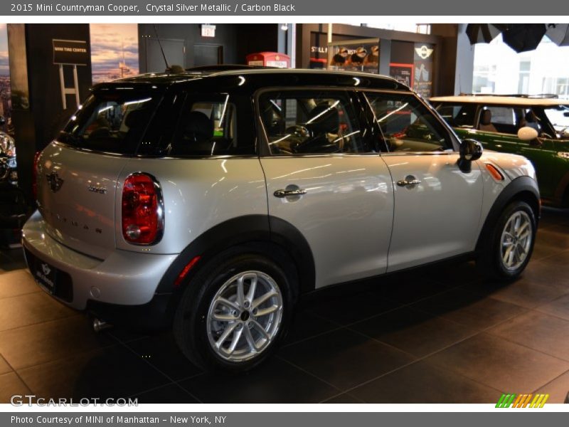 Crystal Silver Metallic / Carbon Black 2015 Mini Countryman Cooper