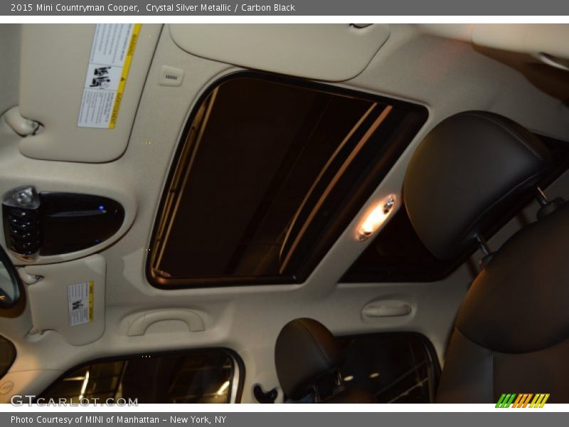 Crystal Silver Metallic / Carbon Black 2015 Mini Countryman Cooper