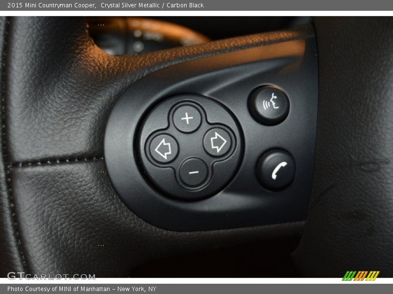 Crystal Silver Metallic / Carbon Black 2015 Mini Countryman Cooper