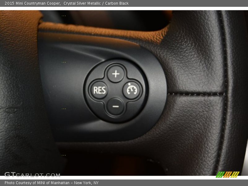 Crystal Silver Metallic / Carbon Black 2015 Mini Countryman Cooper