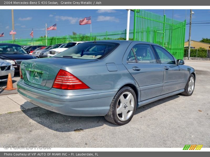 Granite Grey Metallic / Ash 2004 Mercedes-Benz S 430 Sedan