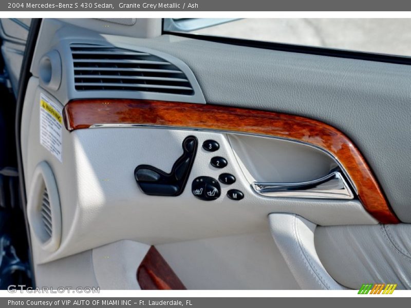Granite Grey Metallic / Ash 2004 Mercedes-Benz S 430 Sedan