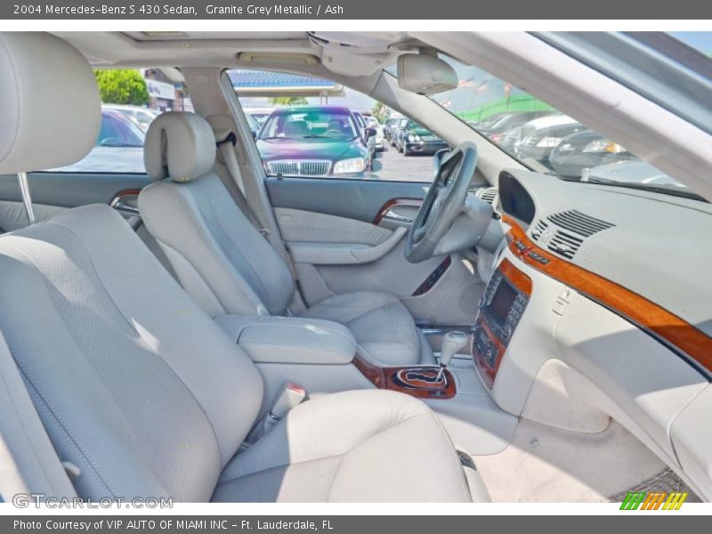 Granite Grey Metallic / Ash 2004 Mercedes-Benz S 430 Sedan