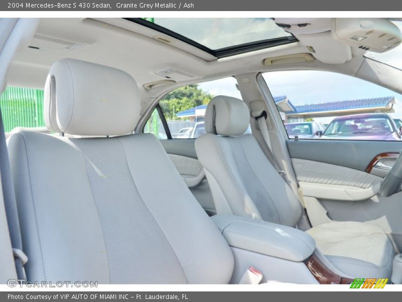 Granite Grey Metallic / Ash 2004 Mercedes-Benz S 430 Sedan