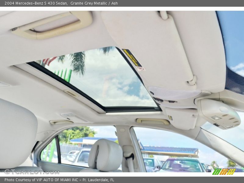 Granite Grey Metallic / Ash 2004 Mercedes-Benz S 430 Sedan
