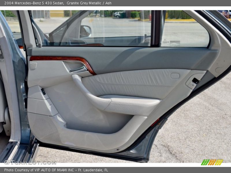 Granite Grey Metallic / Ash 2004 Mercedes-Benz S 430 Sedan
