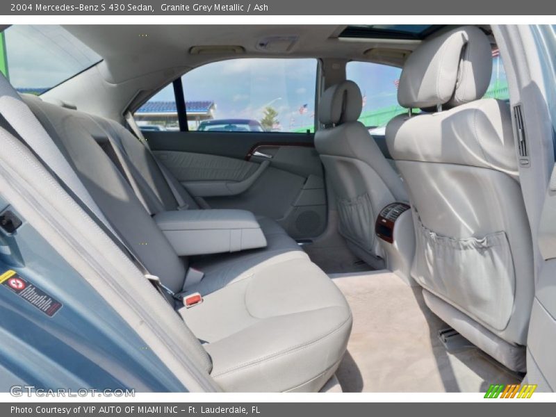 Granite Grey Metallic / Ash 2004 Mercedes-Benz S 430 Sedan