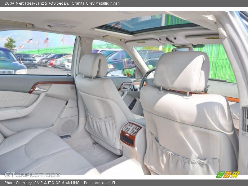 Granite Grey Metallic / Ash 2004 Mercedes-Benz S 430 Sedan