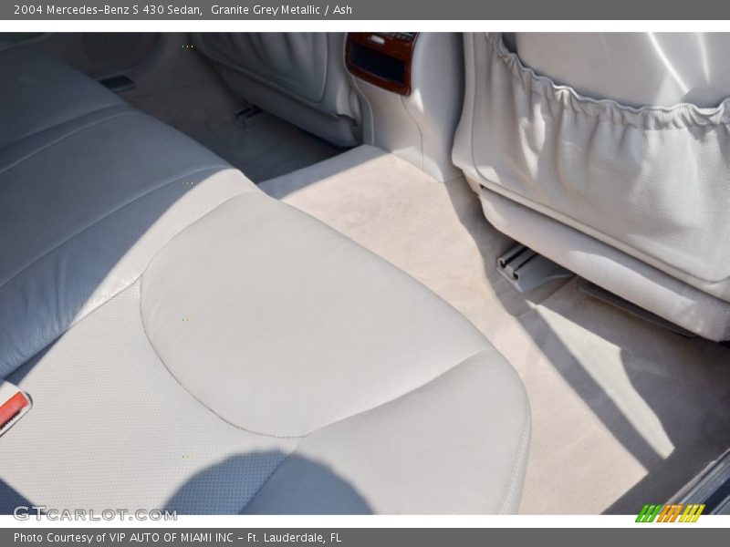 Granite Grey Metallic / Ash 2004 Mercedes-Benz S 430 Sedan
