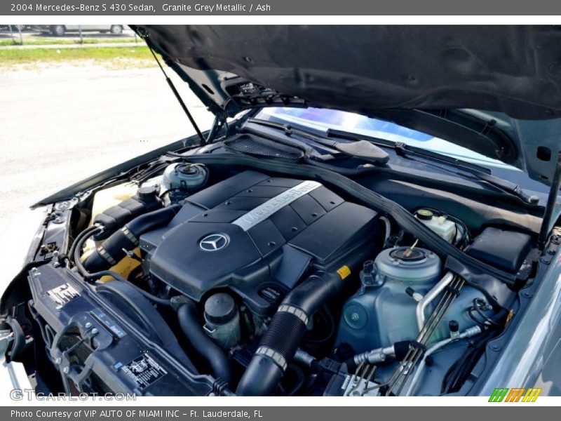 Granite Grey Metallic / Ash 2004 Mercedes-Benz S 430 Sedan