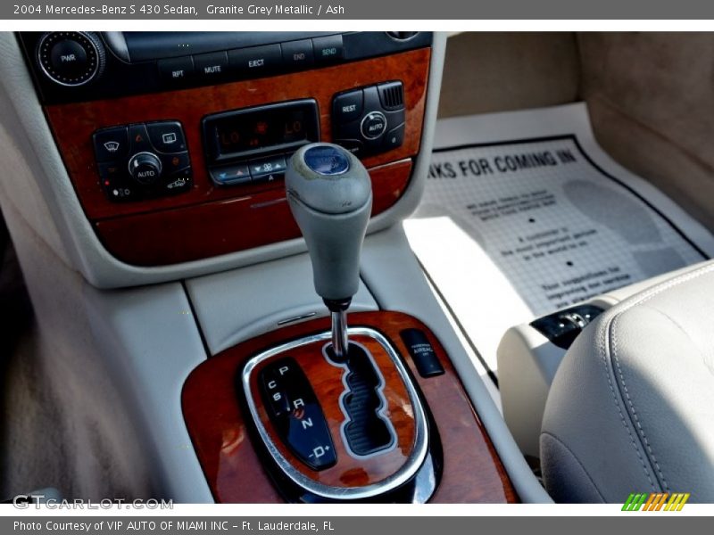 Granite Grey Metallic / Ash 2004 Mercedes-Benz S 430 Sedan