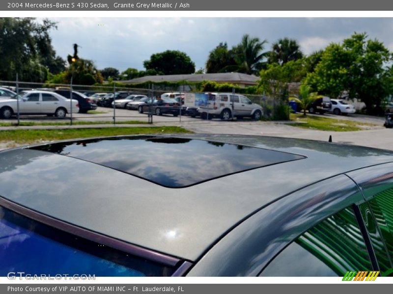 Granite Grey Metallic / Ash 2004 Mercedes-Benz S 430 Sedan
