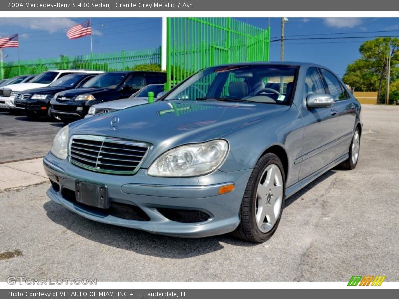 Granite Grey Metallic / Ash 2004 Mercedes-Benz S 430 Sedan