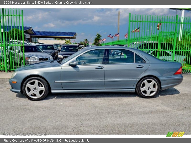  2004 S 430 Sedan Granite Grey Metallic
