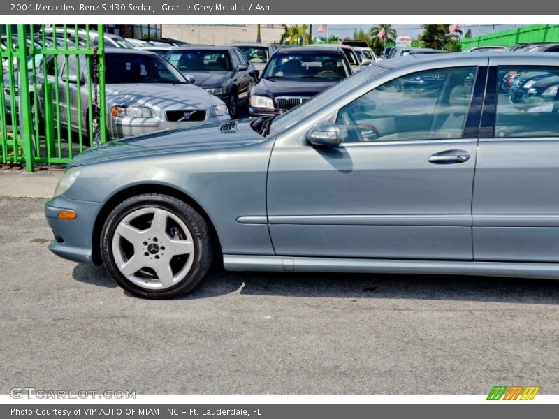 Granite Grey Metallic / Ash 2004 Mercedes-Benz S 430 Sedan