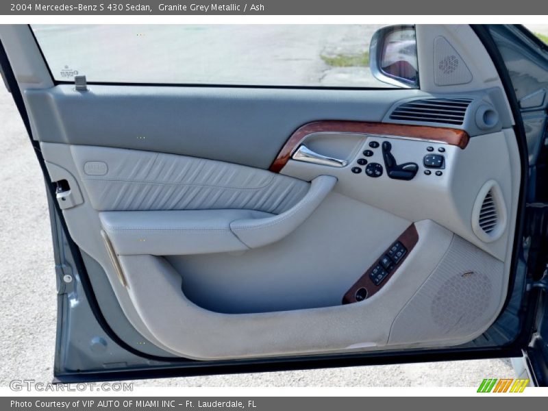 Granite Grey Metallic / Ash 2004 Mercedes-Benz S 430 Sedan