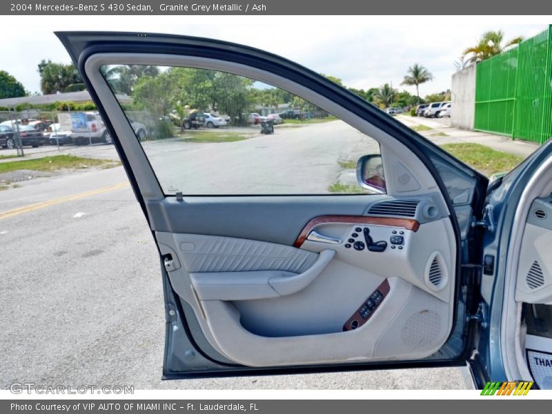 Granite Grey Metallic / Ash 2004 Mercedes-Benz S 430 Sedan