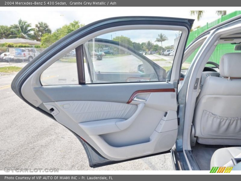 Granite Grey Metallic / Ash 2004 Mercedes-Benz S 430 Sedan