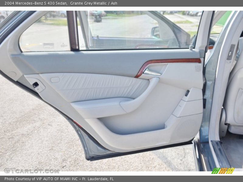 Granite Grey Metallic / Ash 2004 Mercedes-Benz S 430 Sedan