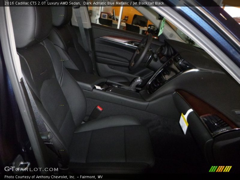 Front Seat of 2016 CTS 2.0T Luxury AWD Sedan