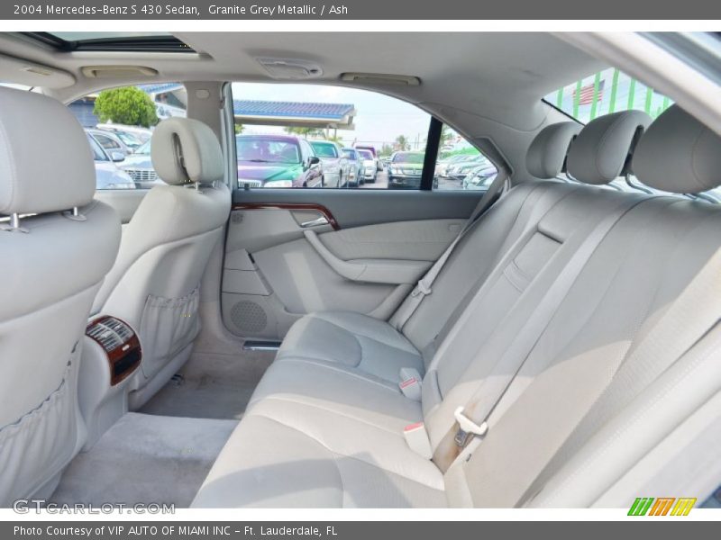Granite Grey Metallic / Ash 2004 Mercedes-Benz S 430 Sedan
