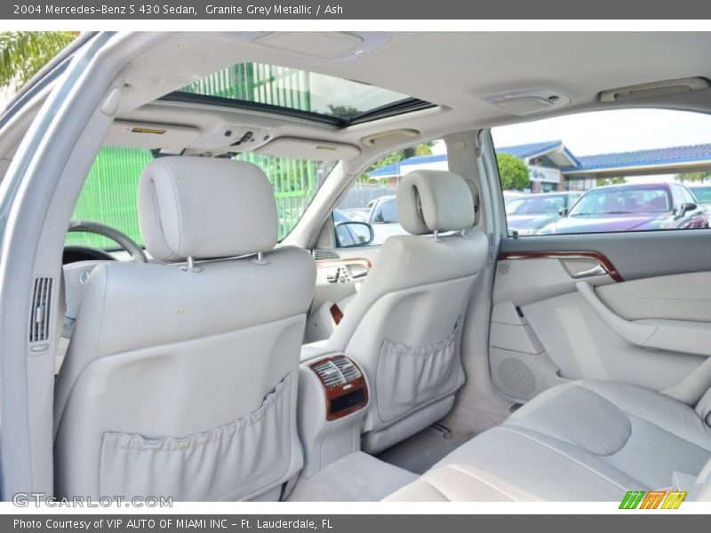 Granite Grey Metallic / Ash 2004 Mercedes-Benz S 430 Sedan