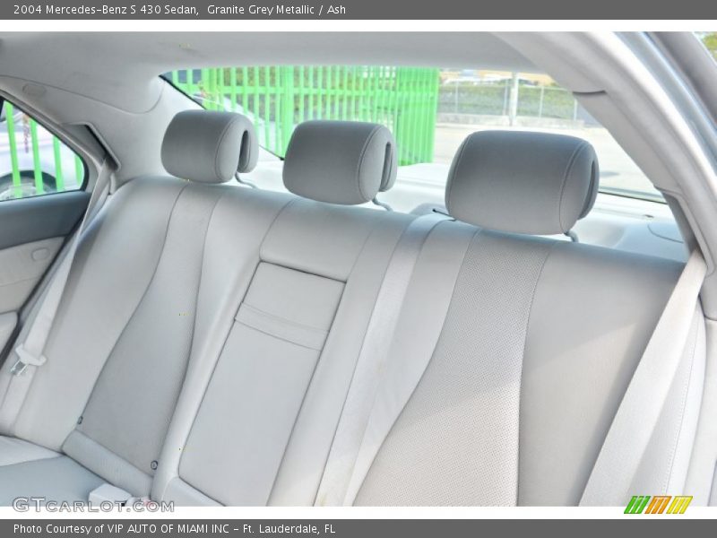 Granite Grey Metallic / Ash 2004 Mercedes-Benz S 430 Sedan