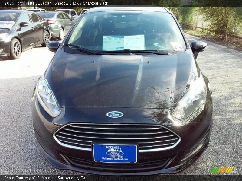 Shadow Black / Charcoal Black 2016 Ford Fiesta SE Sedan