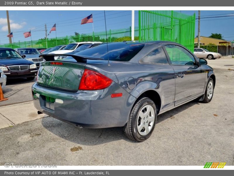 Dark Slate Metallic / Ebony 2009 Pontiac G5