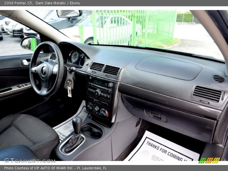 Dark Slate Metallic / Ebony 2009 Pontiac G5