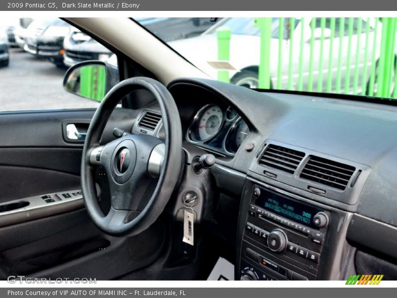 Dark Slate Metallic / Ebony 2009 Pontiac G5