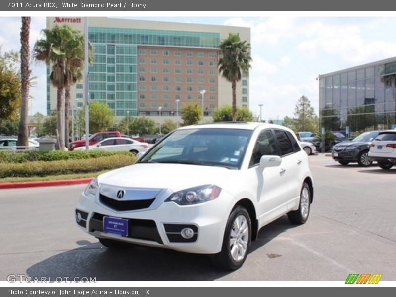 White Diamond Pearl / Ebony 2011 Acura RDX
