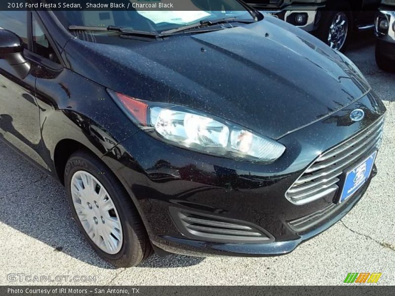 Shadow Black / Charcoal Black 2016 Ford Fiesta S Sedan