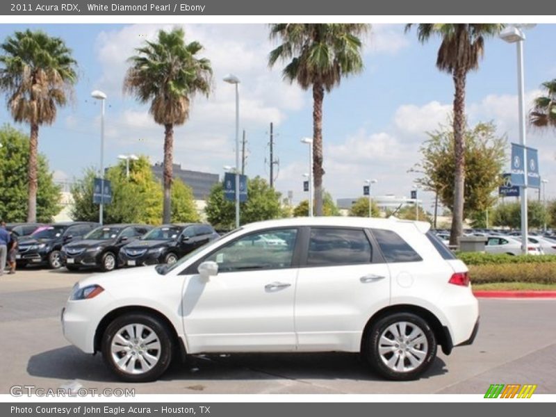 White Diamond Pearl / Ebony 2011 Acura RDX