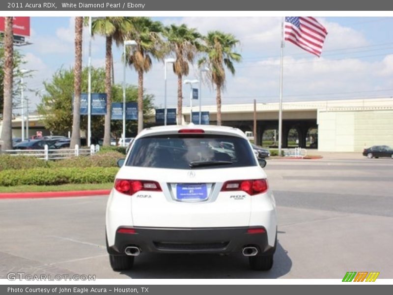 White Diamond Pearl / Ebony 2011 Acura RDX