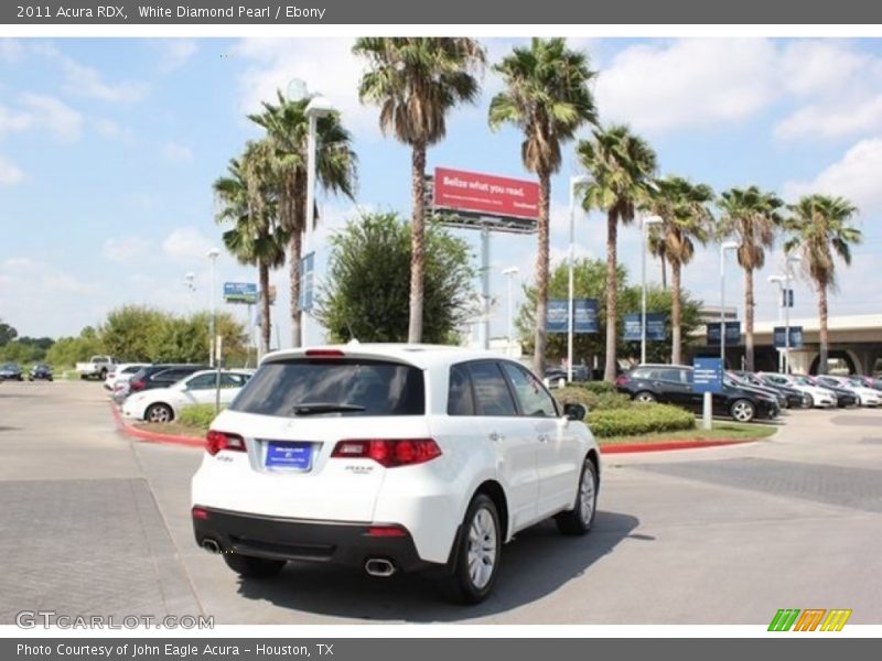 White Diamond Pearl / Ebony 2011 Acura RDX