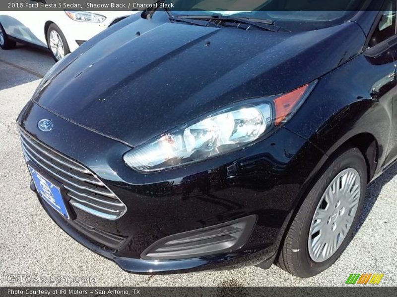 Shadow Black / Charcoal Black 2016 Ford Fiesta S Sedan