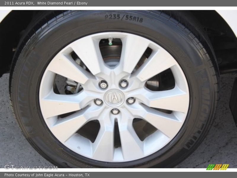 White Diamond Pearl / Ebony 2011 Acura RDX