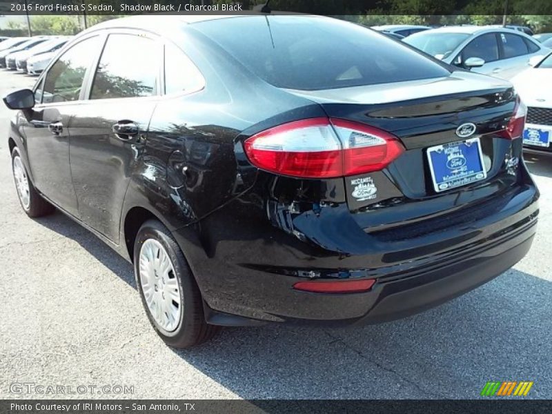 Shadow Black / Charcoal Black 2016 Ford Fiesta S Sedan
