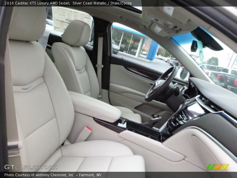 Silver Coast Metallic / Shale/Cocoa 2016 Cadillac XTS Luxury AWD Sedan