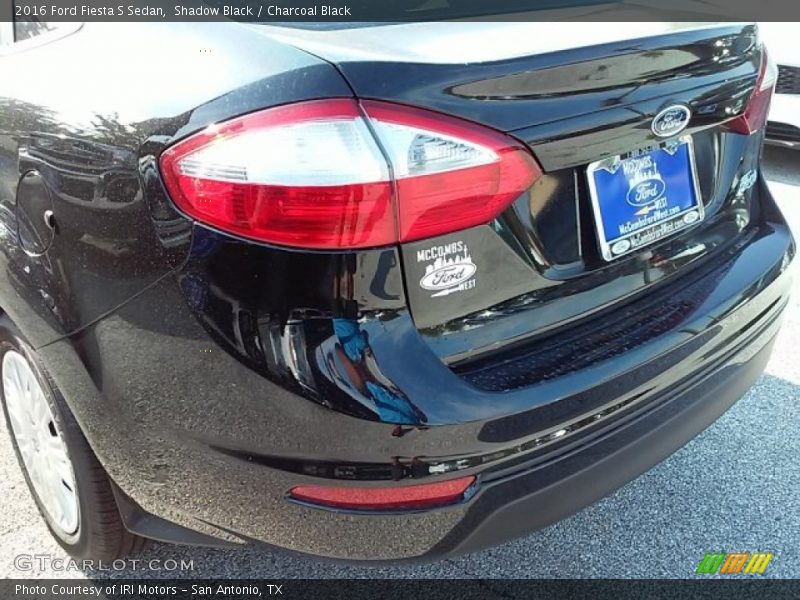 Shadow Black / Charcoal Black 2016 Ford Fiesta S Sedan