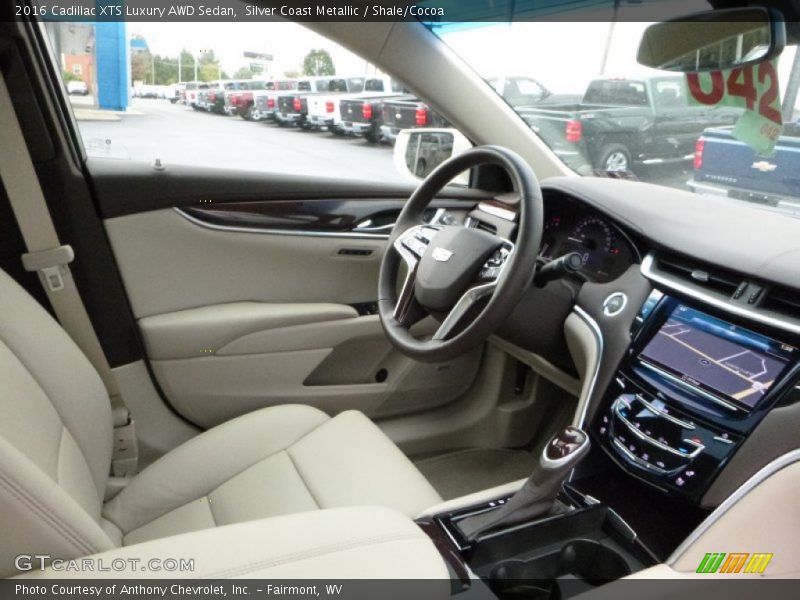 Silver Coast Metallic / Shale/Cocoa 2016 Cadillac XTS Luxury AWD Sedan