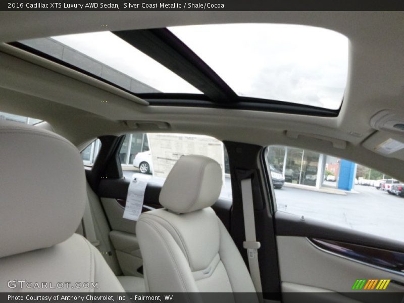 Silver Coast Metallic / Shale/Cocoa 2016 Cadillac XTS Luxury AWD Sedan