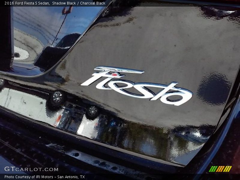 Shadow Black / Charcoal Black 2016 Ford Fiesta S Sedan