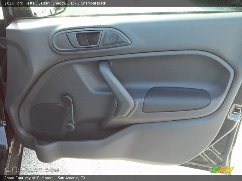 Shadow Black / Charcoal Black 2016 Ford Fiesta S Sedan