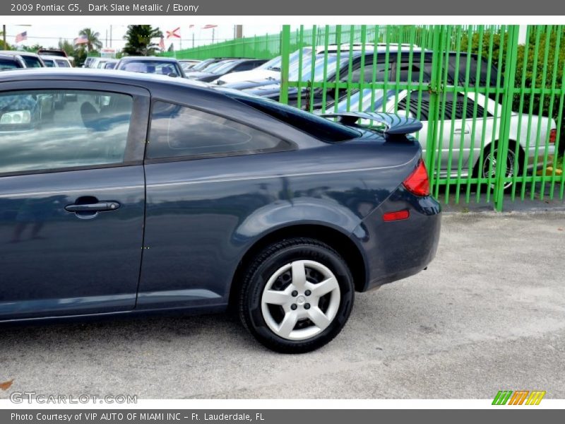 Dark Slate Metallic / Ebony 2009 Pontiac G5