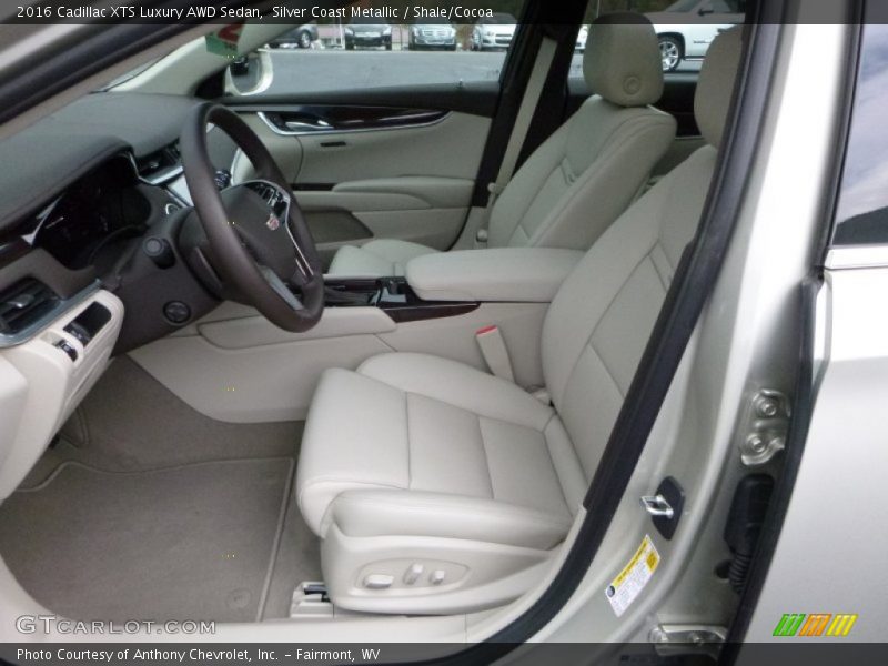 Front Seat of 2016 XTS Luxury AWD Sedan