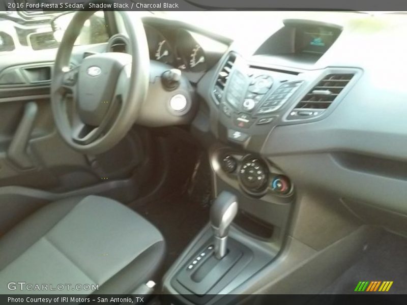 Shadow Black / Charcoal Black 2016 Ford Fiesta S Sedan
