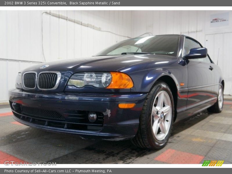 Black Sapphire Metallic / Sand 2002 BMW 3 Series 325i Convertible